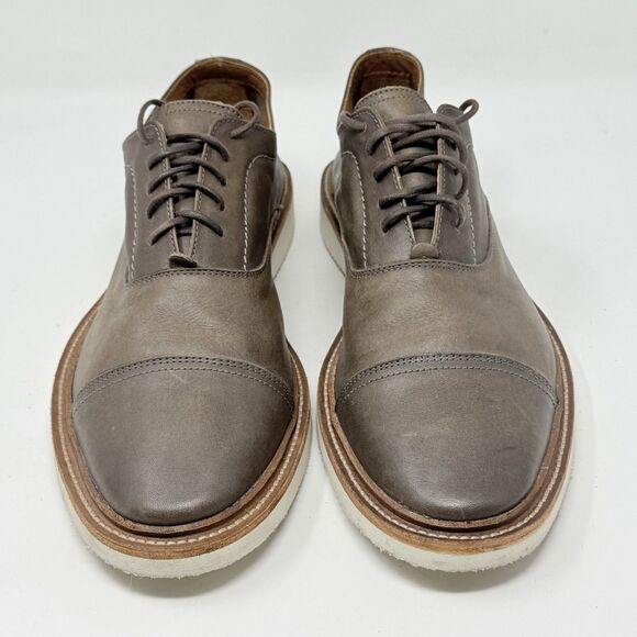 Frye Paul Bal Light Cap Toe Oxfords Mens 10 D Brown Leather Casual Dress Shoes main image 14